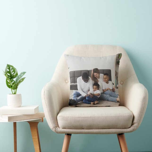 Cojín Decorativo Diseñar su propia foto única (Silla)
