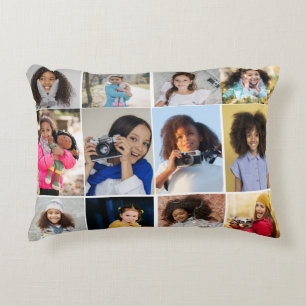 Cojín Decorativo Diseñar su propio Collage de fotos 12
