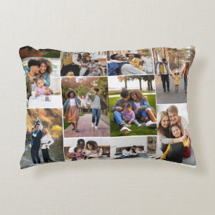 Cojín Decorativo Diseñar su propio Collage de fotos de 10