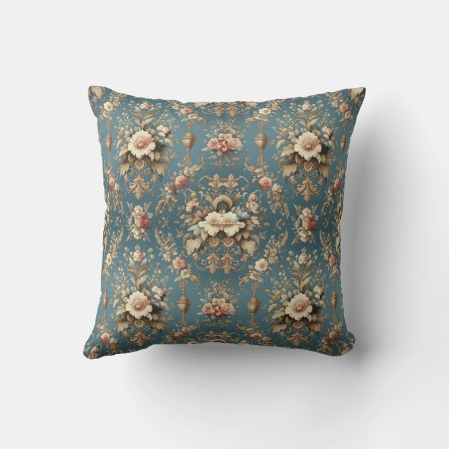 Cojín Decorativo Diseñar un estilo de época detallado (Reverso)