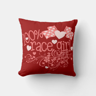 Cojín Decorativo Diseño 100% Chica de razas