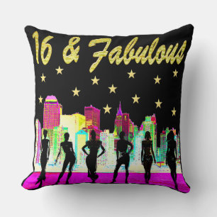 COJÍN DECORATIVO DISEÑO 16 Y FABULOSO NYC DIVA