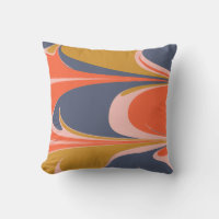Diseño abstracto negrita en colores otoñales