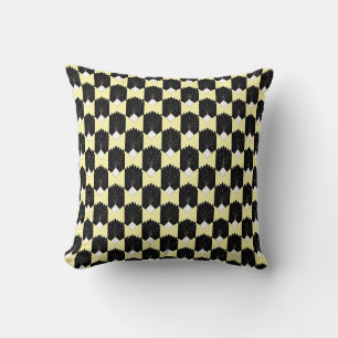 Cojín Decorativo Diseño Art Deco Negro