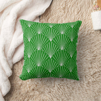 Cojín Decorativo Diseño Art Deco Verde