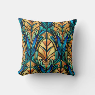 Cojín Decorativo Diseño Art Nouveau