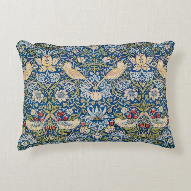 Cojín Decorativo Diseño Art Nouveau para aves (Anverso)