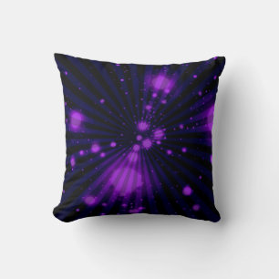 Cojín Decorativo Diseño artístico violeta Fantasía Resumen Pillow 3