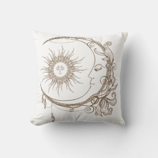 Cojín Decorativo Diseño celestial de la luna