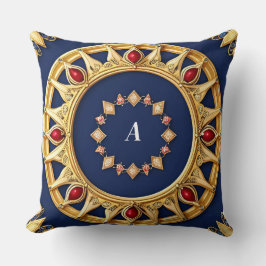 Cojín Decorativo Diseño circular con ornamento