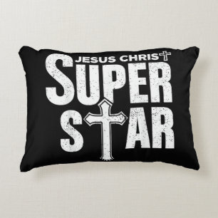 Cojín Decorativo Diseño Cristiano Jesús Vintage Jesús Cristo Super