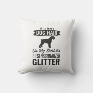 Cojín Decorativo Diseño de amante de perro divertido con brillo Rie