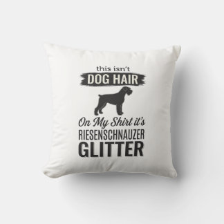 Cojín Decorativo Diseño de amante de perro divertido con brillo Rie