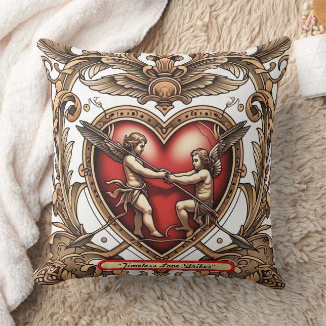 Cojín Decorativo "Diseño de amor eterno" (Manta)