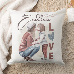 Cojín Decorativo Diseño de amor ilimitado