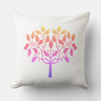 Cojín Decorativo diseño de árbol de bayas
