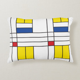 Cojín Decorativo Diseño de Arte Moderno Minimalista De Stijl Mondri