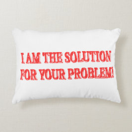 Cojín Decorativo Diseño de artesanías "SOY LA SOLUCIÓN" Comprar