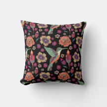 Diseño de aves florales | Obra de arte inspirada e