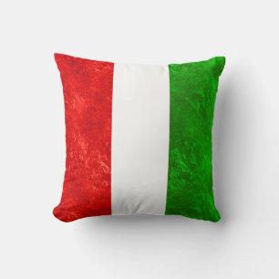 Cojín Decorativo Diseño de bandera italiana
