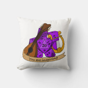 Cojín Decorativo Diseño de Bard Dice