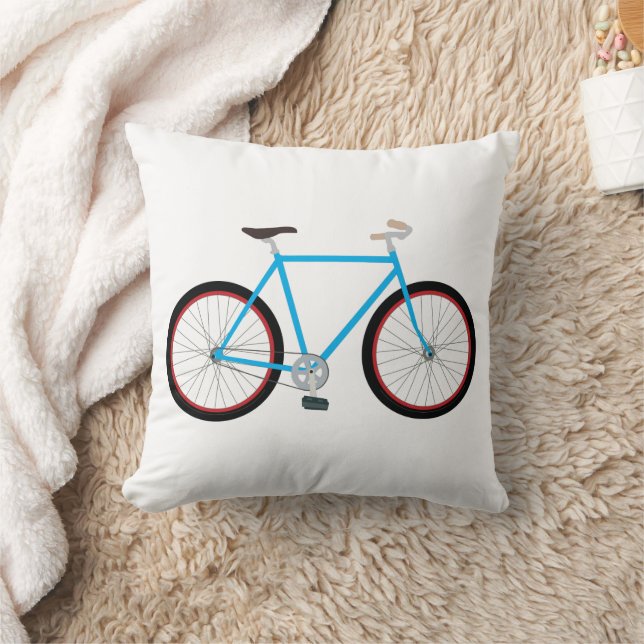 Cojín Decorativo Diseño de bicicletas (Manta)