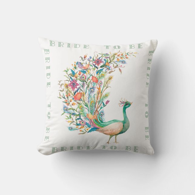 Cojín Decorativo Diseño de bodas antiguas (Anverso)