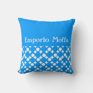 Cojín Decorativo Diseño de bola Mod azul claro @ Emporio Moffa con