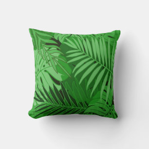 Cojín Decorativo Diseño de bosques de lluvia