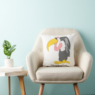 Cojín Decorativo Diseño de Buitre Personalizado
