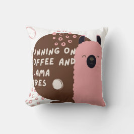 Cojín Decorativo diseño de café y llama vibes