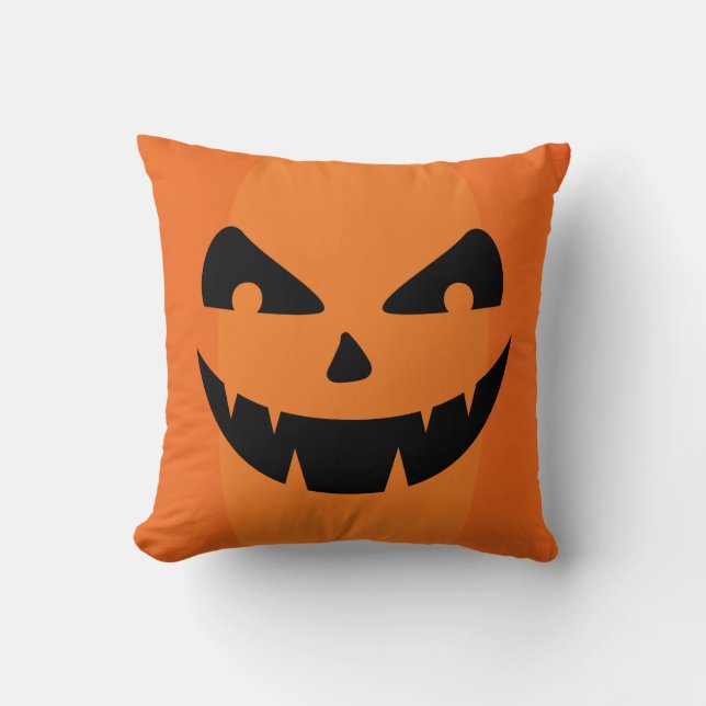 Cojín Decorativo Diseño de calabaza de almohadillas para el sebo (Anverso)