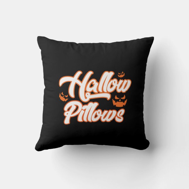 Cojín Decorativo Diseño de calabaza de almohadillas para el sebo (Reverso)