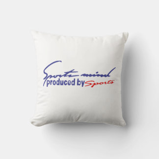 Cojín Decorativo Diseño de camiseta de coche Mentalidad deportiva