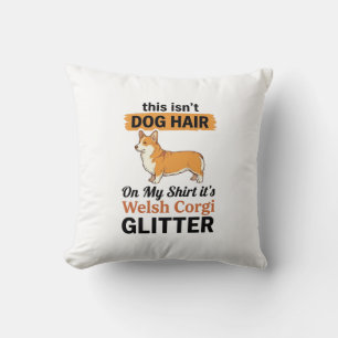 Cojín Decorativo Diseño de camiseta divertido para amantes de perro