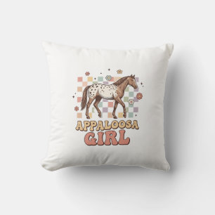 Cojín Decorativo Diseño de camiseta occidental de caballo vintage d