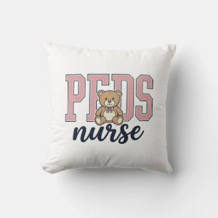 Cojín Decorativo Diseño de camiseta vintage de osito de peluche de