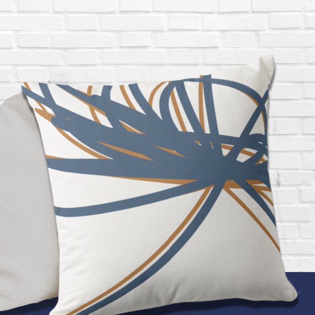 Cojín Decorativo Diseño de cinta abstracta simple (Subido por el creador)