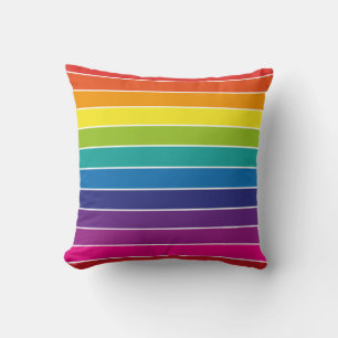 Cojín Decorativo Diseño de colores arcoiris