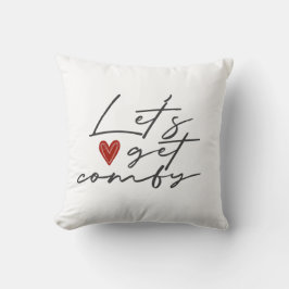 Cojín Decorativo Diseño de comillas simples