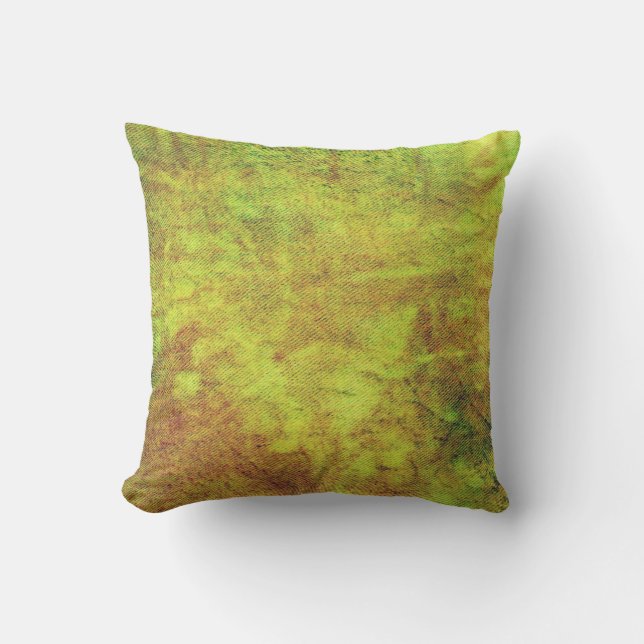 Cojín Decorativo Diseño de Denim Lavado #5 @ Emporio Moffa (Anverso)