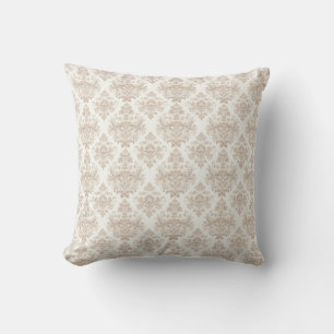 Cojín Decorativo diseño de desplazamiento blanco cálido neutro