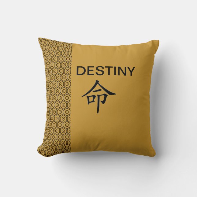 COJÍN DECORATIVO DISEÑO DE DESTINO PILLOW (Anverso)