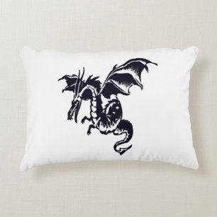Cojín Decorativo Diseño de Dragón Volador