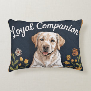Cojín Decorativo Diseño de edredón de Labrador Retriever dorado – J