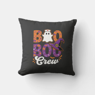 Cojín Decorativo Diseño de fantasma de enfermera de Halloween de Bo