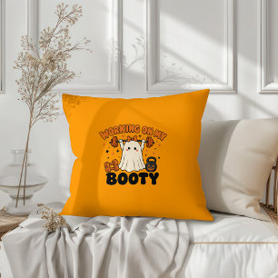 Cojín Decorativo Diseño de Fitness Fantasma de Trasero