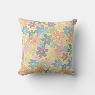 Cojín Decorativo Diseño de flores de primavera