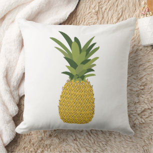 Cojín Decorativo Diseño de fruta tropical de piña