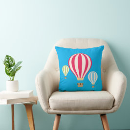Cojín Decorativo Diseño de globos de aire caliente